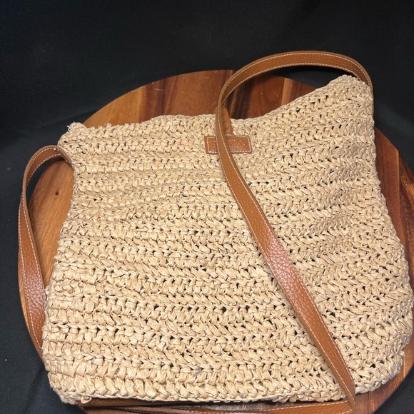 Capezio Straw Boho Bag - Picture 2 of 4